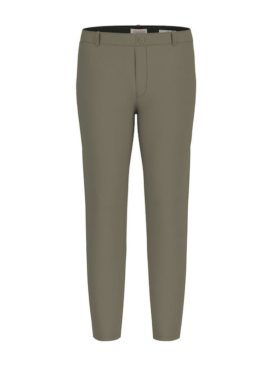 Guess Trousers Chino in Slim Fit Khaki