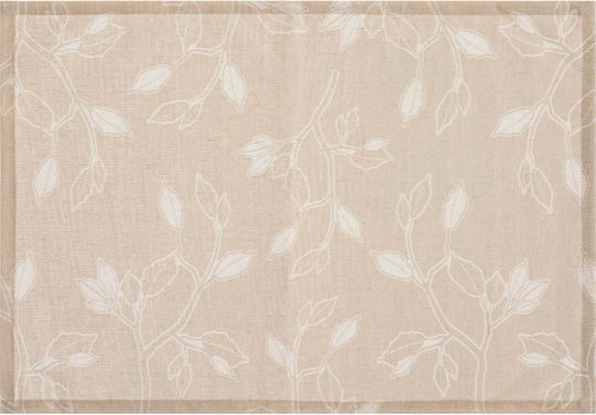 Plastic Placemat Beige 45x30cm