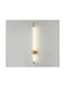 Home Lighting Μοντέρνο Φωτιστικό Τοίχου με Ενσωματωμένο LED και Ρυθμιζόμενο Λευκό Φως Χρυσό 62x8x8εκ.