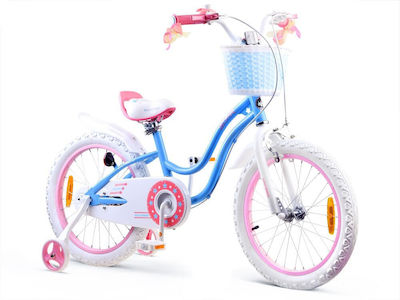 18" Kids Bicycle BMX Light Blue