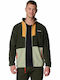 Herren Fleecejacke Grün