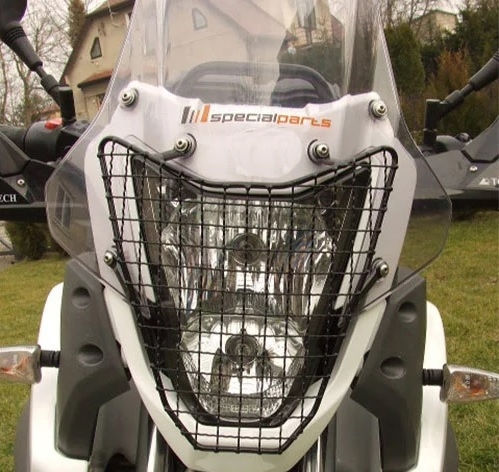 Yamaha Motorrad-Scheinwerferschutz Schwarz