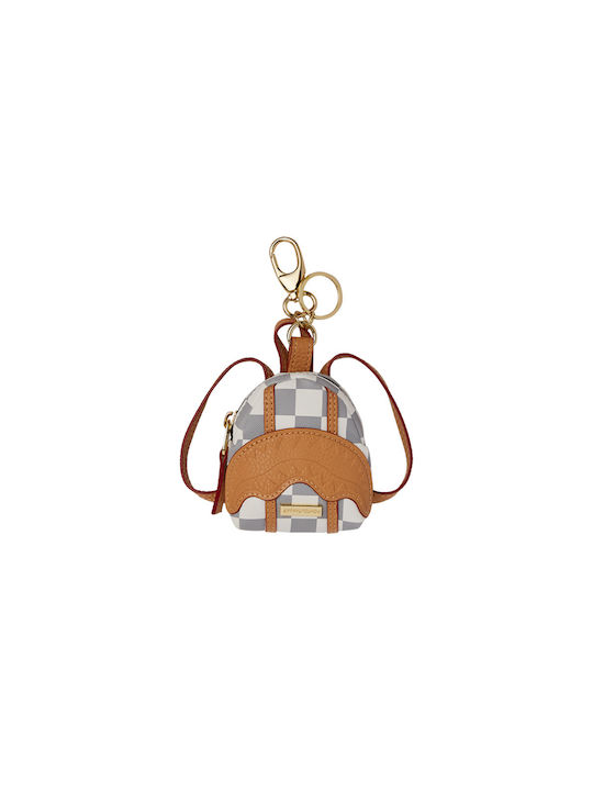 Sprayground Keychain Ecru