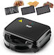 Raf Sandwich Maker Grill cu Plăci Detasabile 1200W Albastră