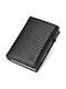Men's Wallet Cards with Slide Mechanism Black