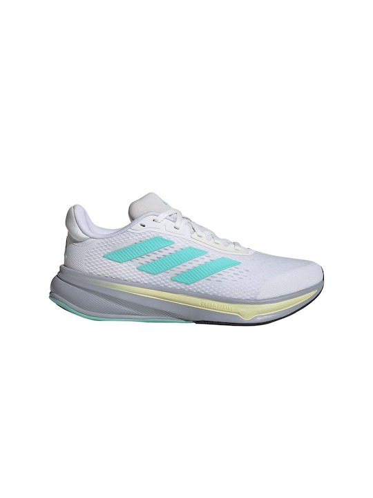 Response Super Sport Shoes Running White - Light Blue