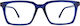 Perspectiv Women's Reading Glasses +2.50 in Blue color #Z-BLUE+2.50