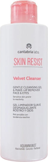 Skin Resist Velvet Gel Facial Cleansers and Eyes with Moisturizing Action 200ml