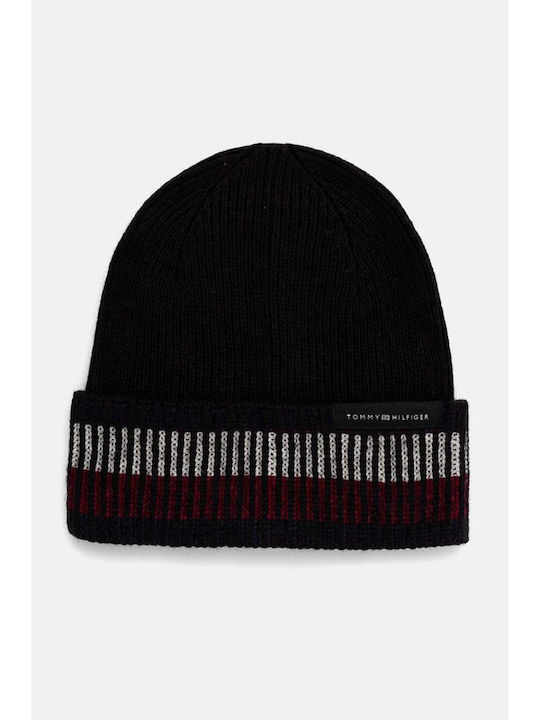 Beanie Ανδρικός Σκούφος Πλεκτός σε Μαύρο χρώμα