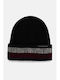 Beanie Ανδρικός Σκούφος Πλεκτός σε Μαύρο χρώμα