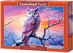 Owl's Perfect Evening Puzzle 2D 500pcs