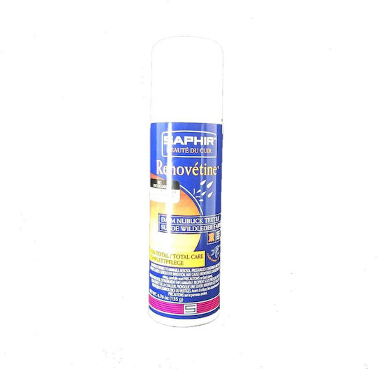 Saphir Renovétine 200 Ml Άχρωμο Βαφή Suede & Nubuk Δέρματα Απόχρωση Neutral 02