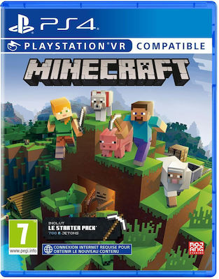 Minecraft Starter-Kollektion Edition PS4 Spiel (Französisch Cover)