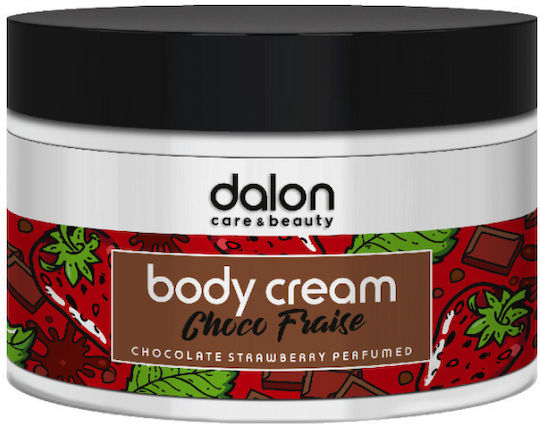Dalon Choco Fraise Moisturizing Cream Body for All Skin Types 100ml