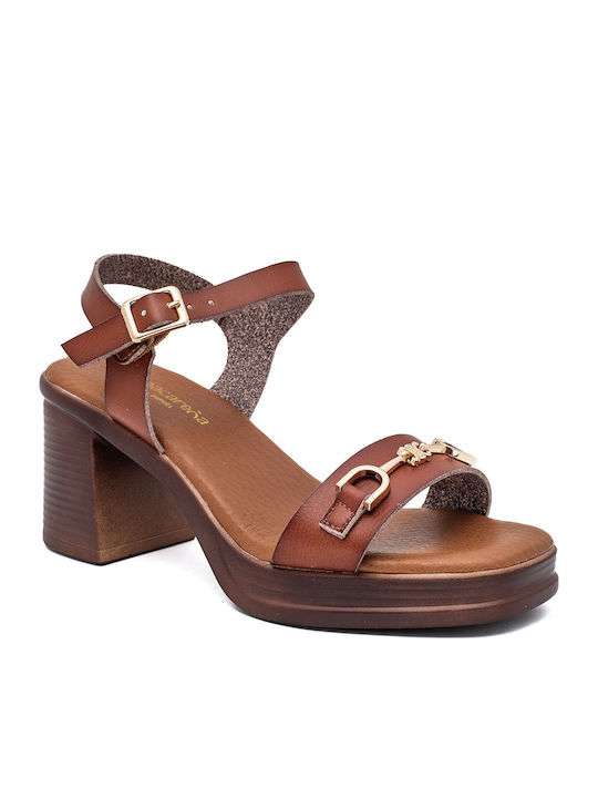 Macarena Sandals Brown