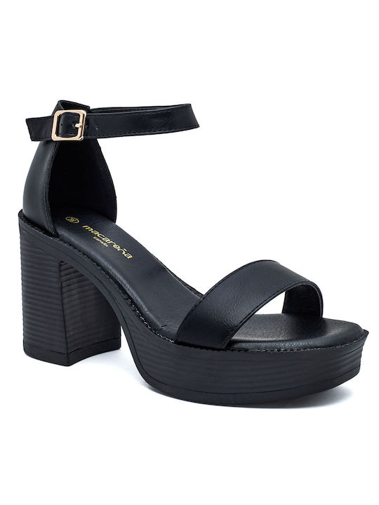 Macarena Damen Sandalen in Schwarz Farbe