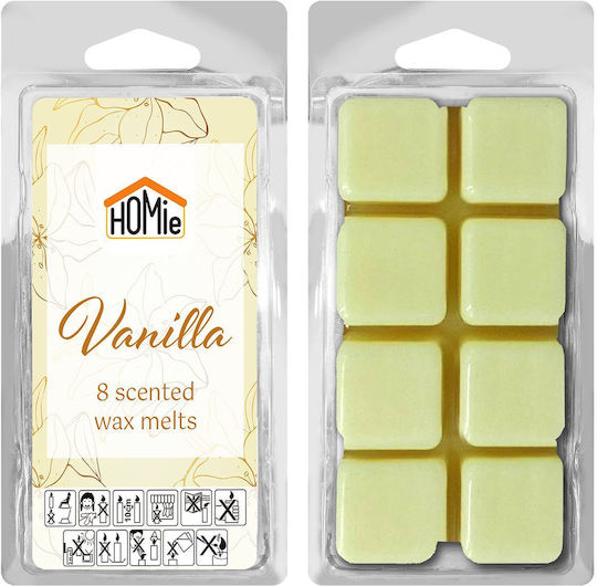 HOMie Fragrance Wax Melt with Scent Vanilla 57482 80gr