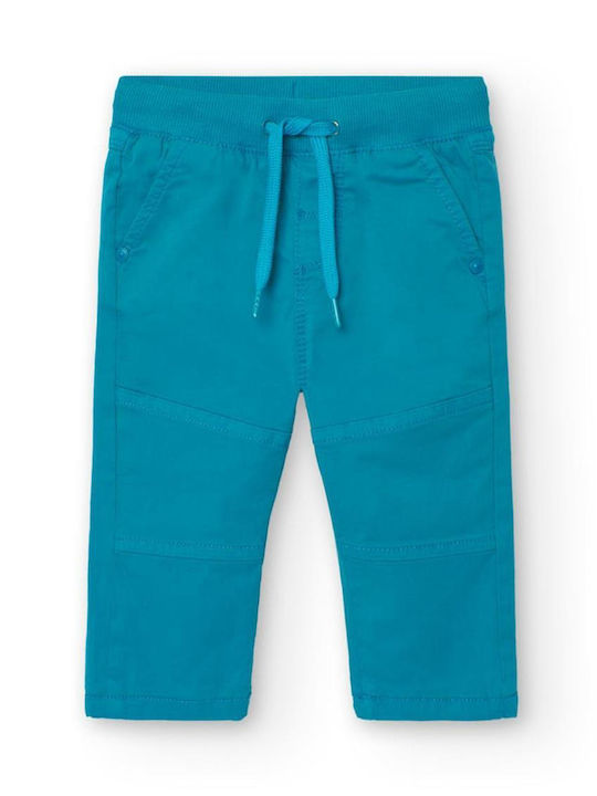 Boboli Kids Trousers Greenblue