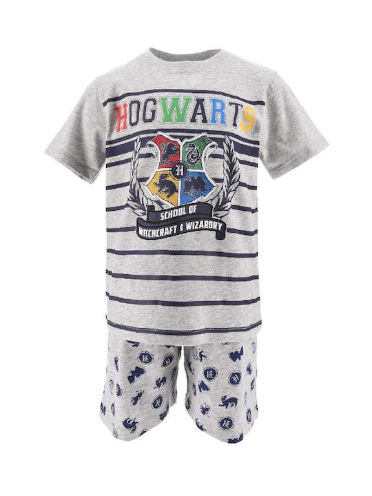 Superheroes Kids Pyjamas Gray