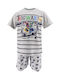 Superheroes Kids Pyjamas Gray