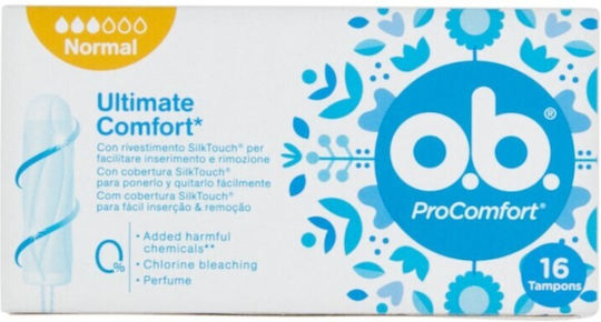 O.B. Tampons for Normal Flow 16pcs