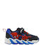 Kids Sneakers Anatomic with Scratch & Lights Blue
