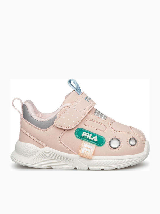 Παιδικά Sneakers με Σκρατς Ροζ