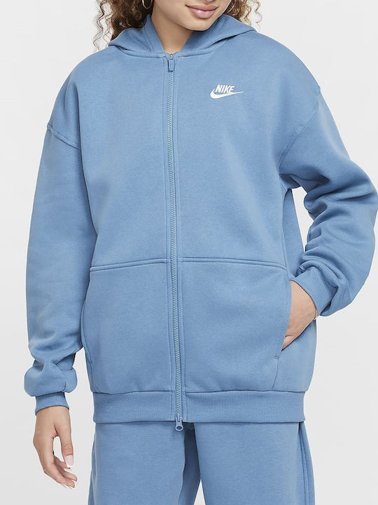 Nike Cardigan pentru copii Bumbac cu glugă Alba...