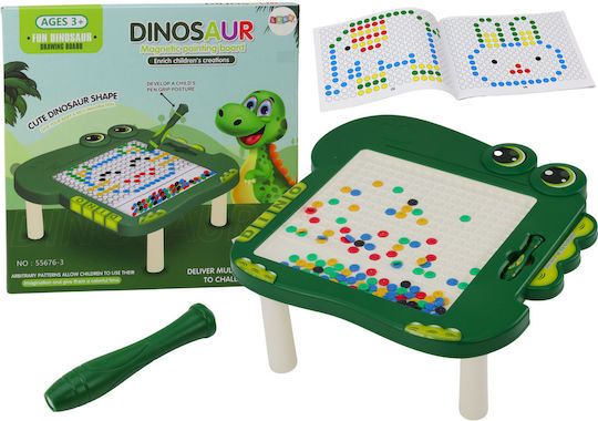 Dinosaur Educational Magnetic Board Table Pad Puzzle Green