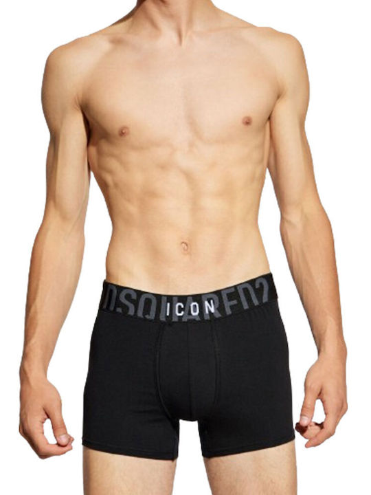 Dsquared2 Herren Boxershorts Black 1Packung