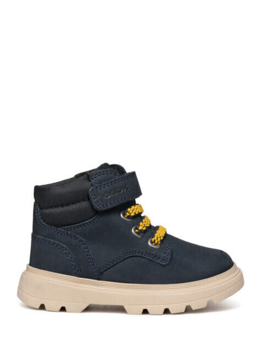 Geox KIDDARTAH Lederne Kinderstiefeletten mit K...
