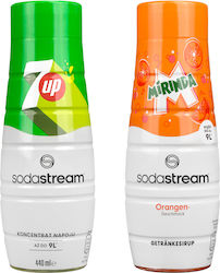2x Sodastream Mirinda 7up Juice Concentrate Syrup