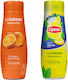 Sodastream Orange Syrup Lipton Lemon 440 Ml