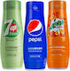 3x Sodastream 7up Mirinda Pepsi Concentrate Syrup