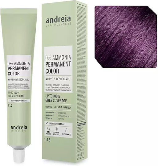 Andreia Professional Haarfärbemittel ohne Ammoniak 5.22 100ml