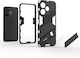 Punk Armor Back Cover Silicone White (Redmi 13 / Poco M6 4G)