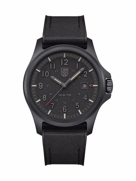 Luminox Atacama Field Uhr Batterie mit Kautschukarmband