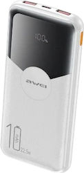 Awei P63K Power Bank 10000mAh 22.5W με 2 Θύρες ...