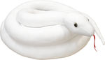 Plush White Snake Mascot 200 cm