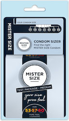 Mister Size Προφυλακτικά 3τμχ 53mm Natural