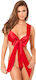 Rene Rofe Sexy Bodysuit Rot