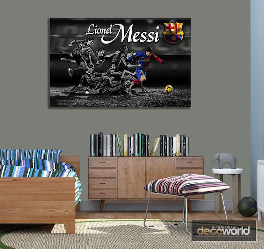 Canvas Painting Lionel Messi Knv718 30cm X 40cm