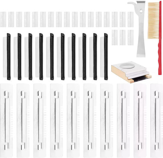 Beekeeping Tool Set Hive Tool Feeder Traps Latches 23 Pieces