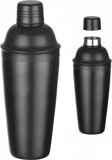 3-piece Cobbler Cocktail Shaker 0.8 L Black