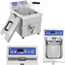 Friteuză cu inducție 230v Royal Catering 10l cu robinet