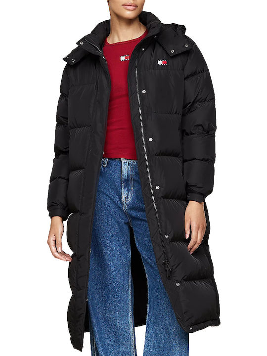 Tjw Alaska Lungă Jachetă de femei Puffer Black