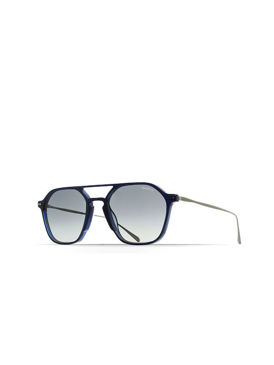 Brett Sunglasses with Blue Frame and Blue Gradient Lens VIC-C04