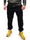 Sweatpants with Elastic Black