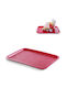 Fast Food Polypropylene Tray 35x45cm Red