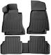 Umbrella Σετ Μπροστινά και Πίσω Πατάκια 4τμχ για Renault Rapid Skoda Rapid 2016-2023 Μαύρα